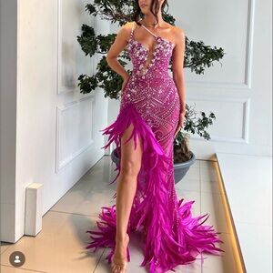 Mimoza Kadriaj custom dress